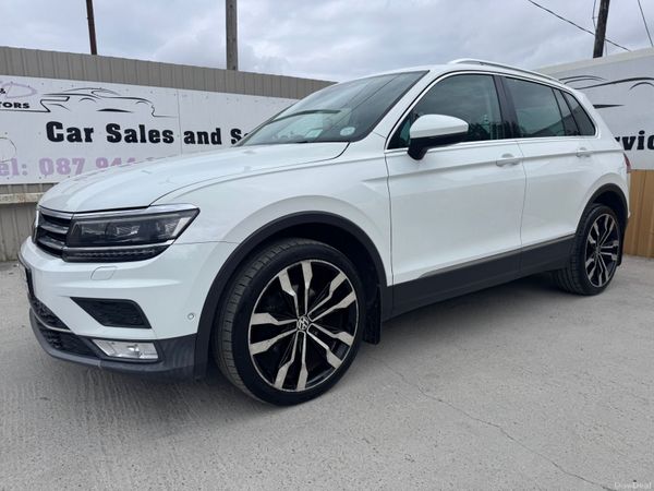 Volkswagen Tiguan SUV, Diesel, 2017, White