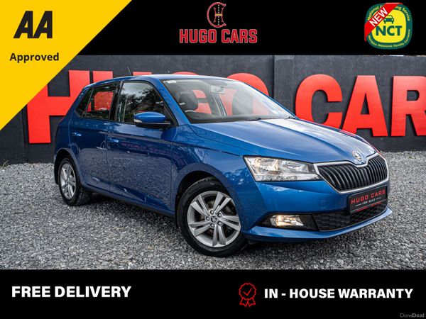 Skoda Fabia Hatchback, Petrol, 2019, Blue