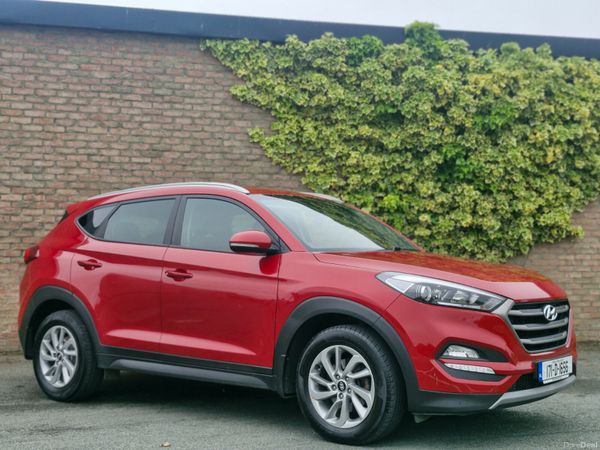 Hyundai Tucson SUV, Diesel, 2017, Red