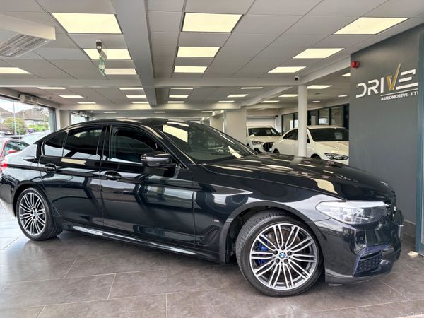 BMW 5-Series Saloon, Petrol Plug-in Hybrid, 2020, Black