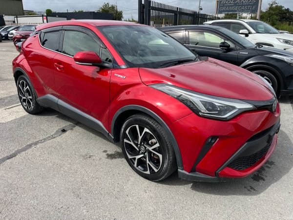 Toyota C-HR Hatchback, Petrol Hybrid, 2020, Red