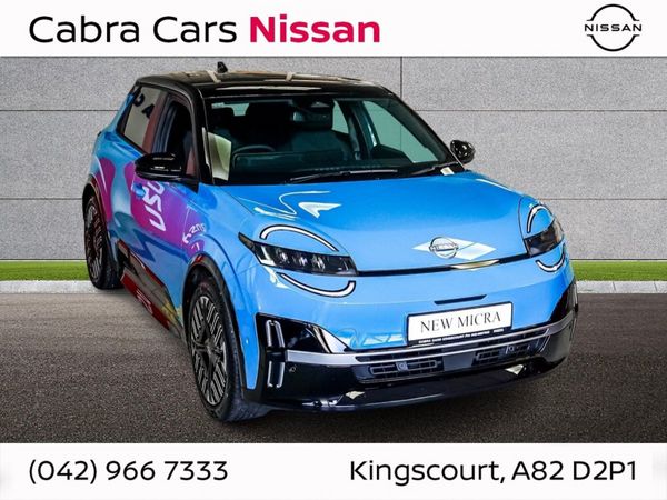 Nissan Micra Hatchback, Electric, 2026, Blue