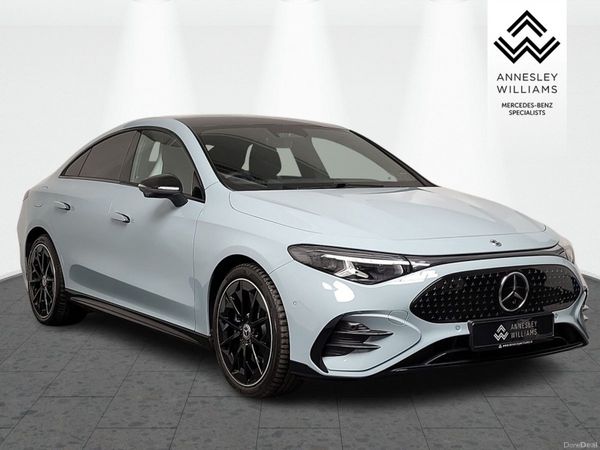 Mercedes-Benz CLA Saloon, Electric, 2026, Green