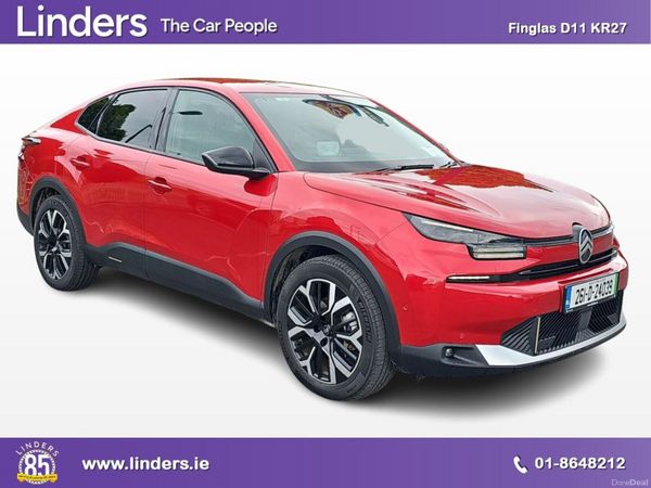Citroen C4 Saloon, Electric, 2026, Red