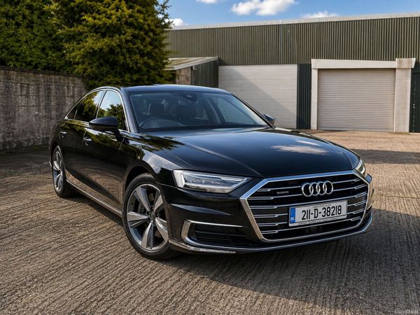 Audi A8 Saloon, Petrol Plug-in Hybrid, 2021, Black