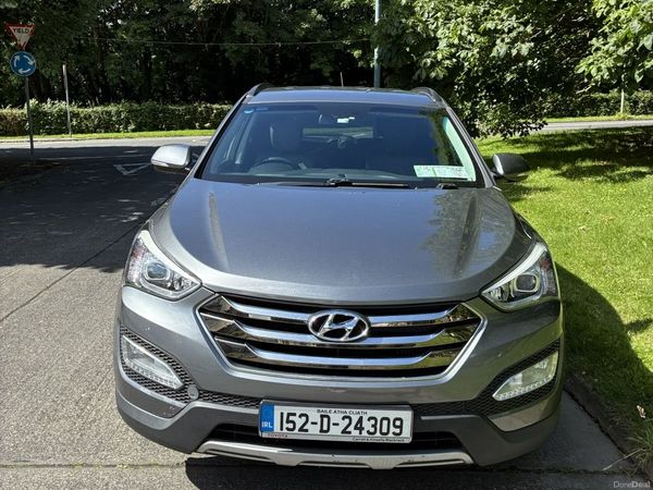 Hyundai Santa Fe SUV, Diesel, 2015, Silver