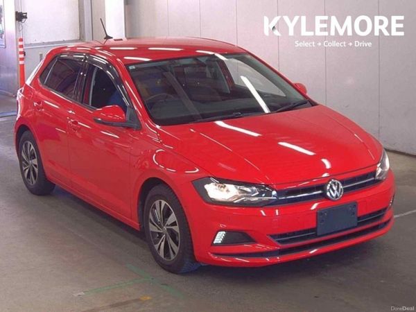 Volkswagen Polo Hatchback, Petrol, 2019, Red