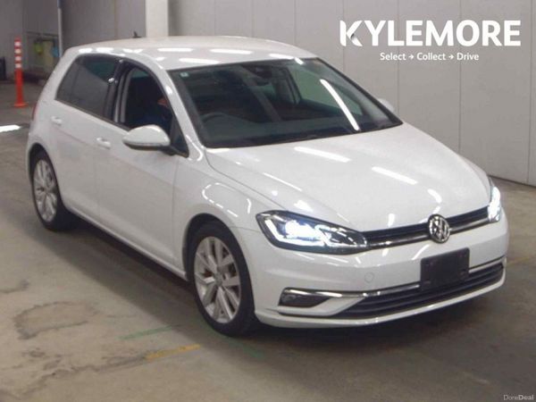 Volkswagen Golf Hatchback, Petrol, 2018, White