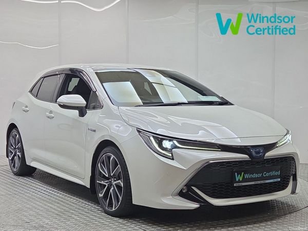 Toyota Corolla Hatchback, Petrol Hybrid, 2018, White