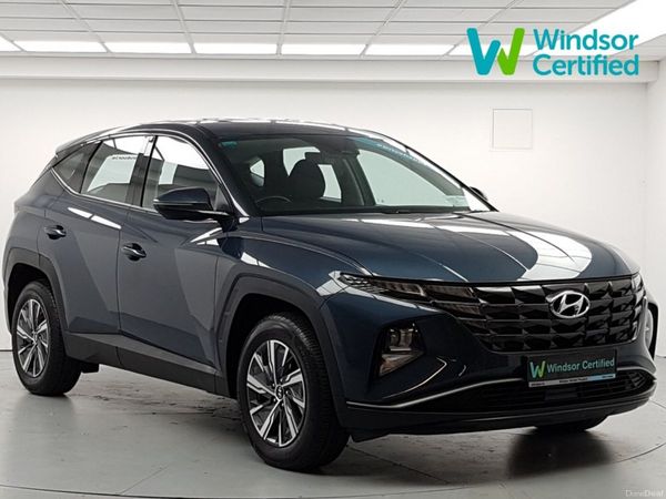 Hyundai Tucson SUV, Petrol Hybrid, 2022, Blue