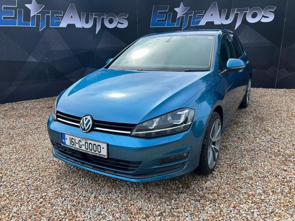 Volkswagen Golf Hatchback, Petrol, 2016, Blue