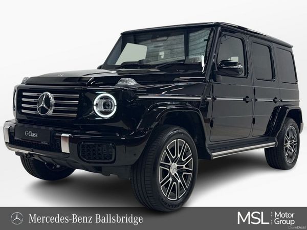 Mercedes-Benz G-Class SUV, Electric, 2026, Black
