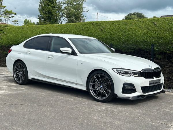 BMW 3-Series Saloon, Petrol Hybrid, 2020, White