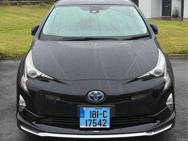 Toyota Prius Hatchback, Petrol Hybrid, 2018, Black