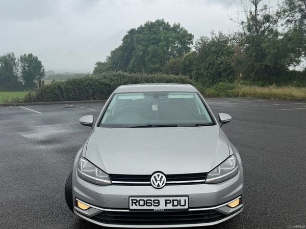 Volkswagen Golf Hatchback, Diesel, 2019, Silver