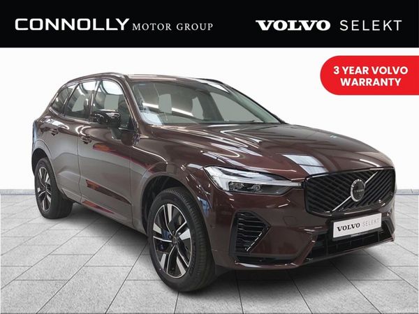 Volvo XC60 SUV, Petrol Plug-in Hybrid, 2026, Red