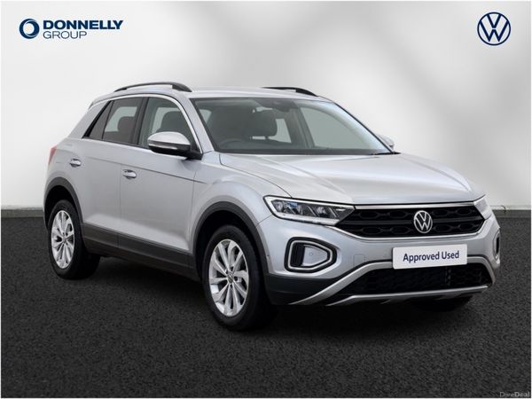 Volkswagen T-Roc Hatchback, Petrol, 2025, Silver