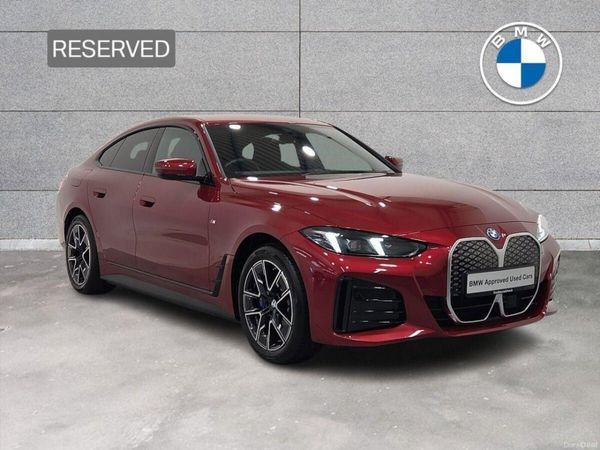 BMW i4 Hatchback, Electric, 2025, Red