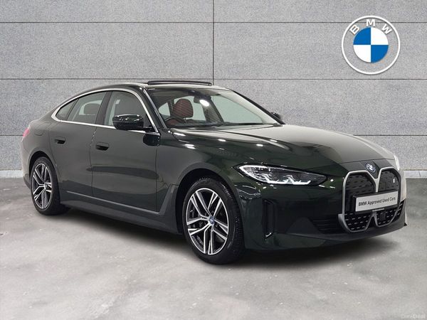 BMW i4 Hatchback, Electric, 2024, Green