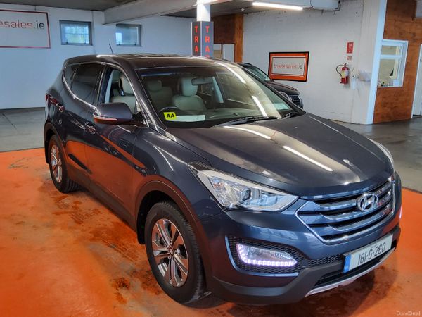 Hyundai Santa Fe SUV, Diesel, 2016, Blue
