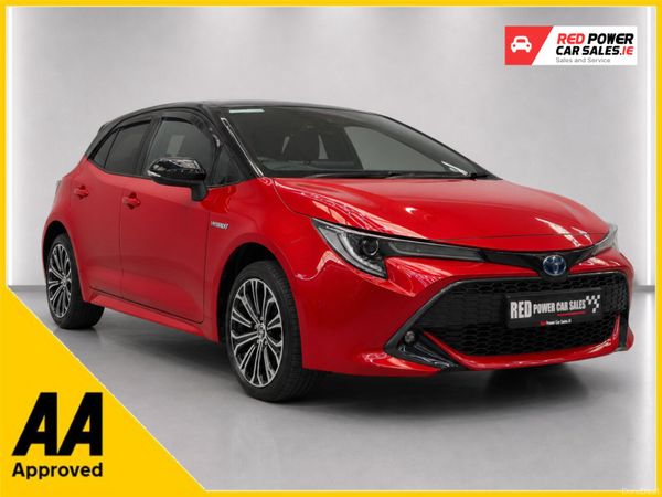 Toyota Corolla Hatchback, Petrol Hybrid, 2020, Red