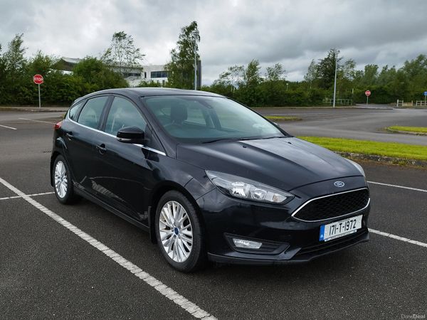 Ford Focus Hatchback, Diesel, 2017, Black