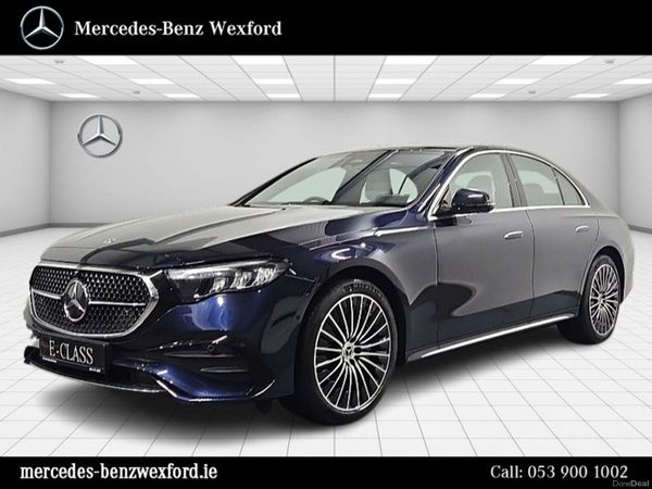 Mercedes-Benz E-Class Saloon, Diesel, 2026, Blue
