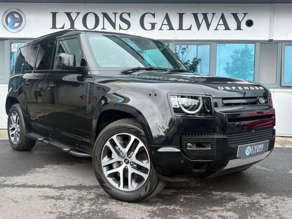 Land Rover Defender SUV, Petrol Plug-in Hybrid, 2024, Black