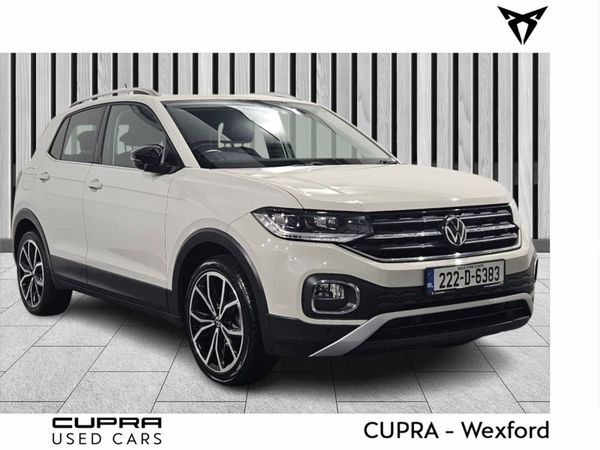 Volkswagen T-Cross Estate, Petrol, 2022, Grey