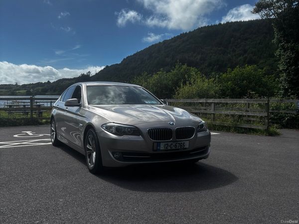 BMW 5-Series Saloon, Diesel, 2012, Silver
