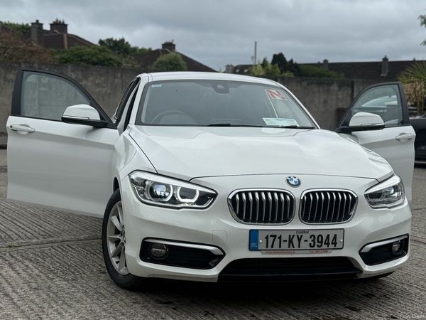 BMW 1-Series Hatchback, Diesel, 2017, White