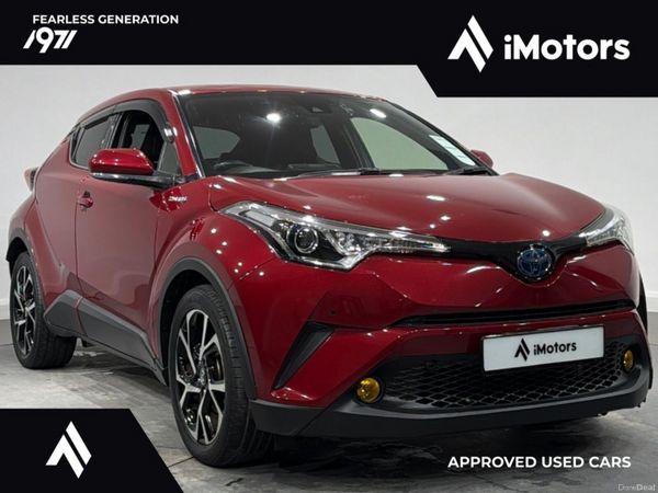 Toyota C-HR SUV, Petrol Hybrid, 2017, Red