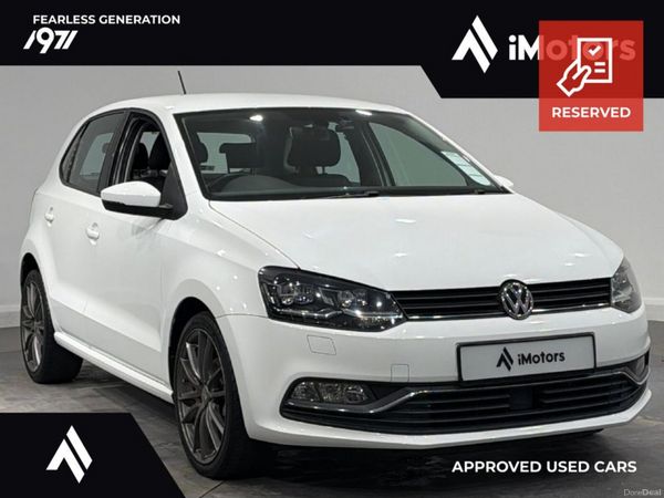 Volkswagen Polo Hatchback, Petrol, 2018, White