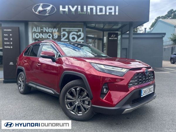 Toyota RAV4 Estate, Petrol Hybrid, 2024, Red