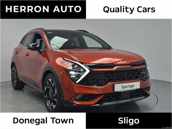 Kia Sportage SUV, Diesel Hybrid, 2023, Orange