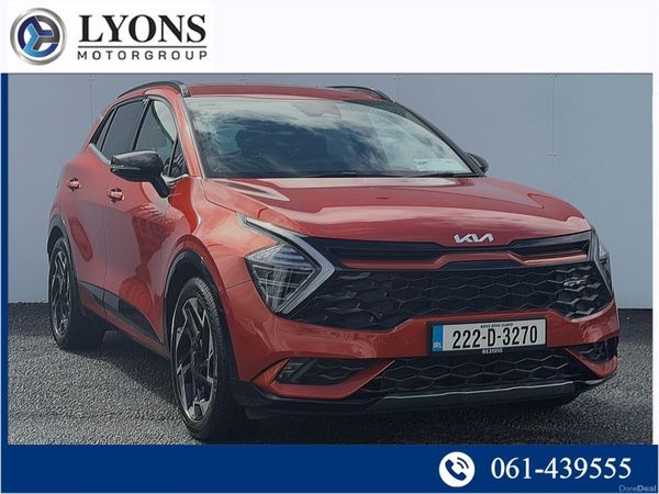 Kia Sportage SUV, Diesel, 2022, Orange
