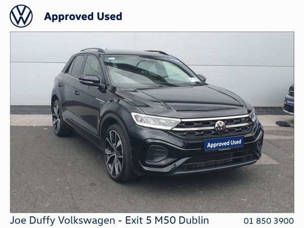 Volkswagen T-Roc SUV, Petrol, 2023, Black