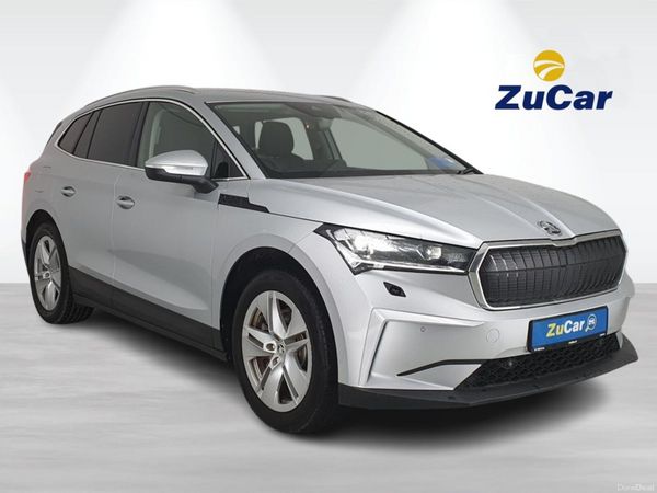 Skoda Enyaq SUV, Electric, 2024, Silver