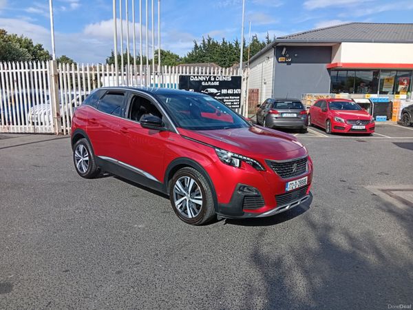 Peugeot 3008 SUV, Diesel, 2017, Red