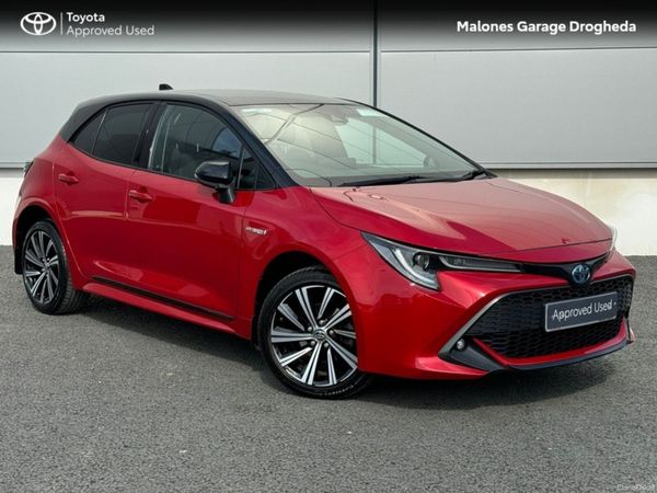 Toyota Corolla Hatchback, Petrol Hybrid, 2022, Red