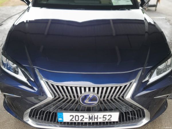 Lexus ES Saloon, Petrol Hybrid, 2020, Blue