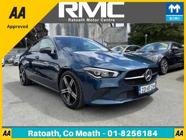Mercedes-Benz CLA Saloon, Petrol, 2022, Blue