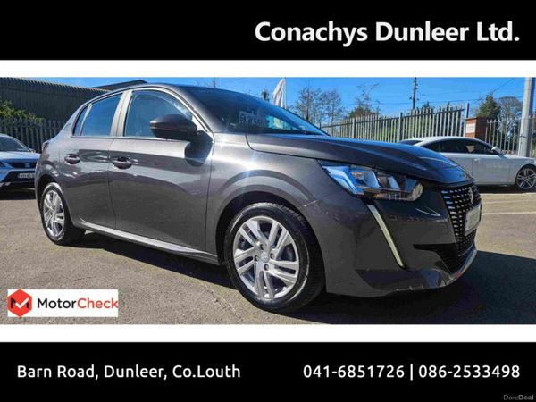 Peugeot 208 Hatchback, Petrol, 2020, Grey