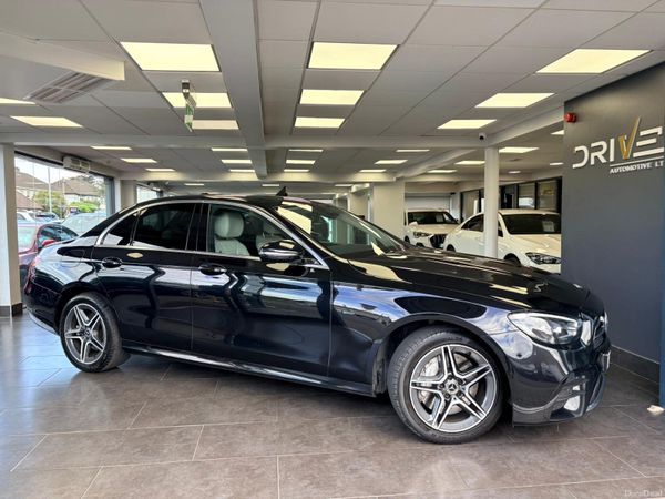 Mercedes-Benz E-Class Saloon, Diesel Plug-in Hybrid, 2021, Black