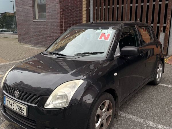 Suzuki Swift Hatchback, Petrol, 2007, Black
