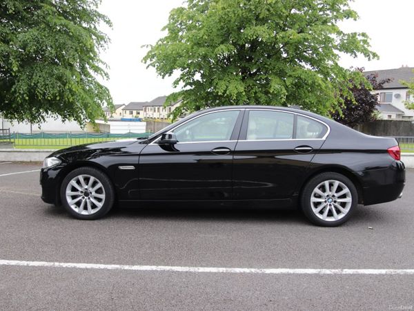 BMW 5-Series Saloon, Diesel, 2014, Black