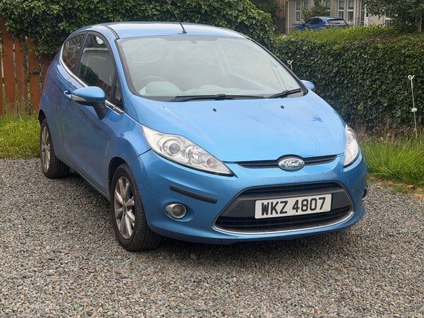 Ford Fiesta Hatchback, Petrol, 2008, Blue