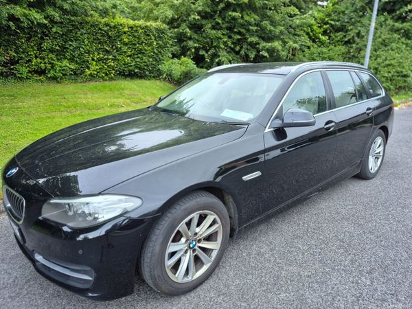 BMW 5-Series Estate, Diesel, 2016, Black