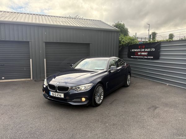 BMW 4-Series Saloon, Diesel, 2015, Blue
