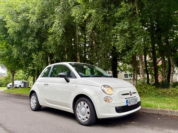 Fiat 500 Hatchback, Petrol, 2014, White